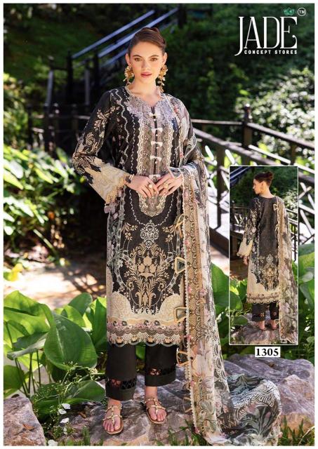 Jade Bin Saeed Vol 13 catalog cotton dress material wholesale