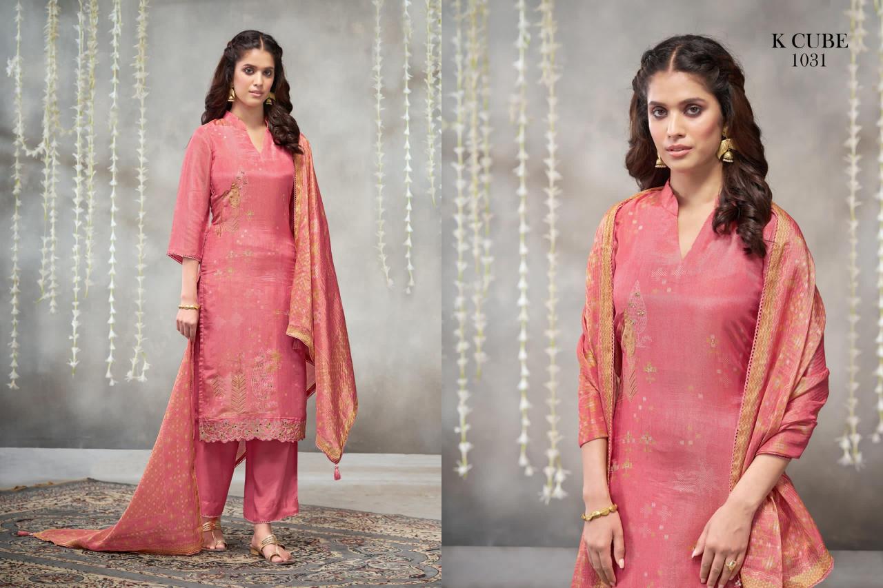 K Cube Falak catalog designer salwar kameez surat