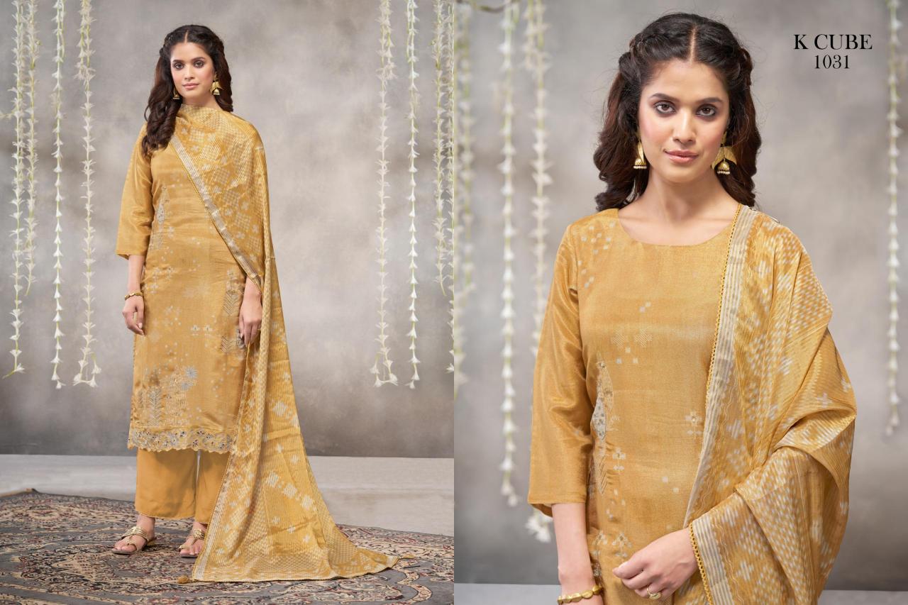 K Cube Falak catalog designer salwar kameez surat
