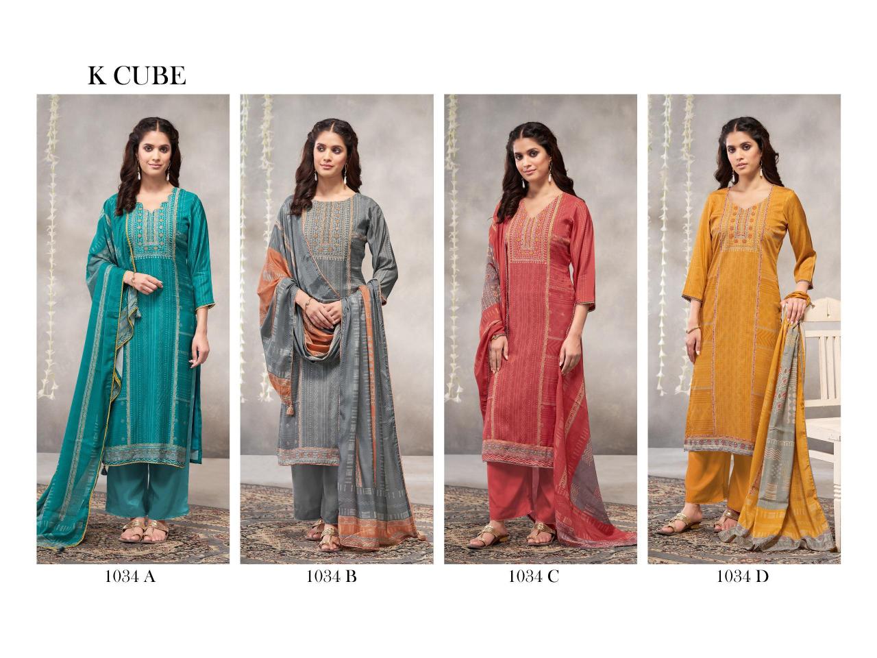 K Cube Vaani catalog salwar kameez dealers in surat