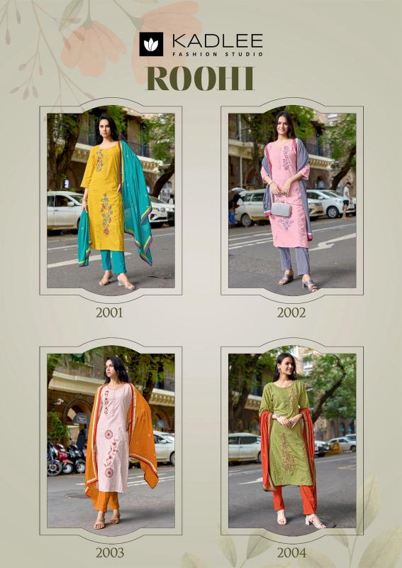 Kadlee Roohi catalog indian kurtis wholesale