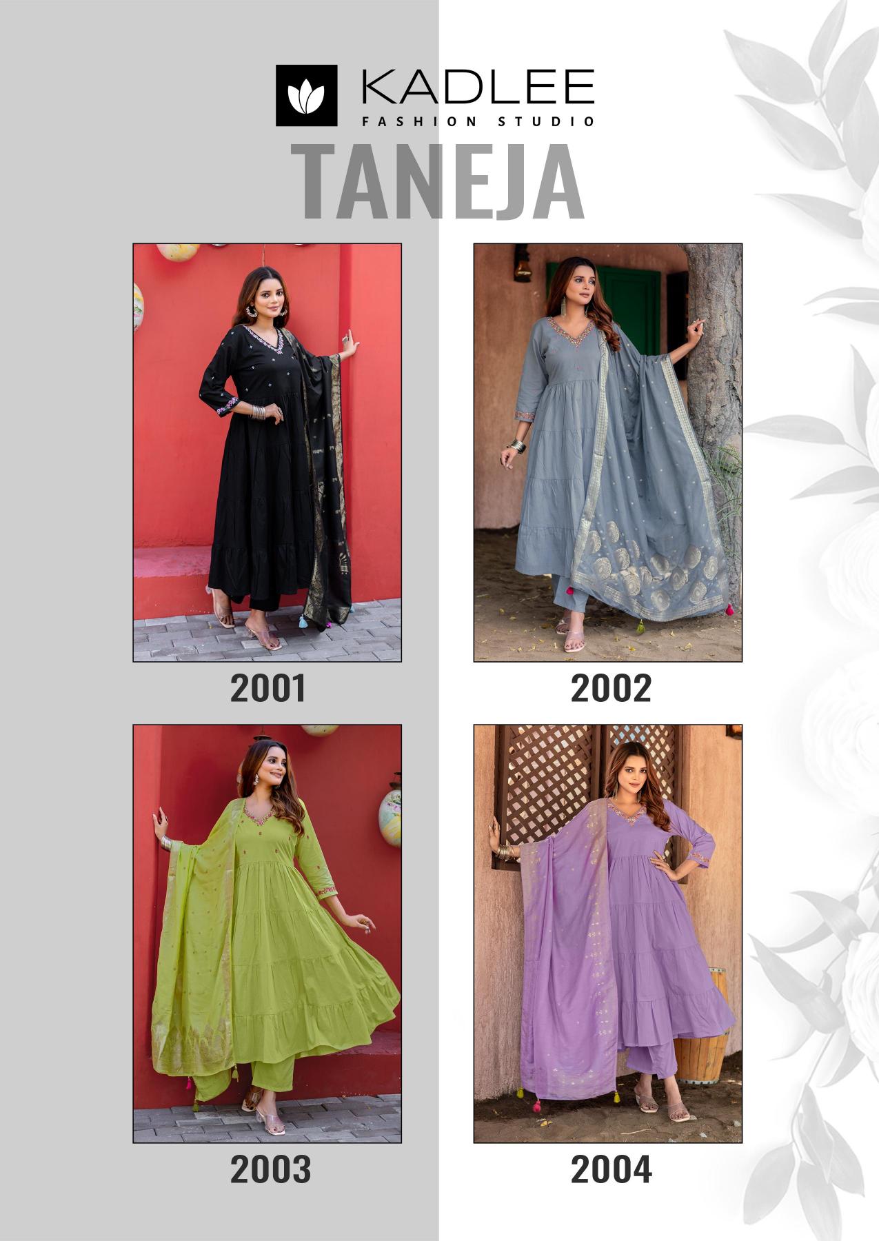 Kadlee Taneja catalog latest cotton kurtis online india