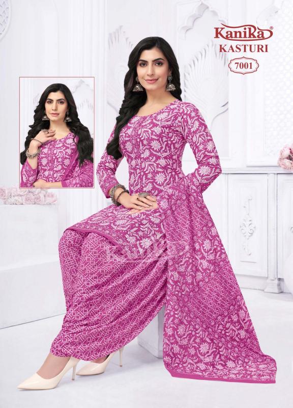 Kanika Kasturi Vol 7 catalog wholesale ladies dress material in surat