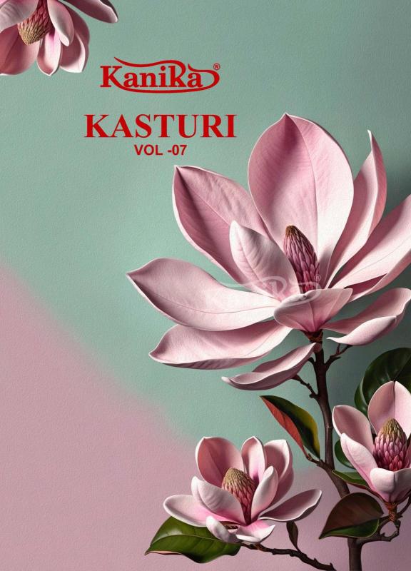 Kanika Kasturi Vol 7 catalog wholesale ladies dress material in surat