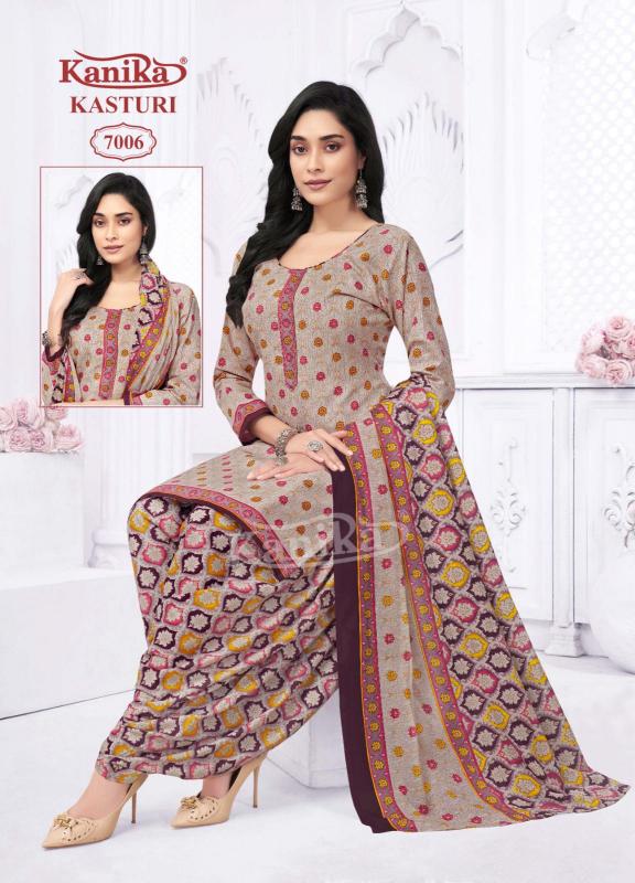 Kanika Kasturi Vol 7 catalog wholesale ladies dress material in surat