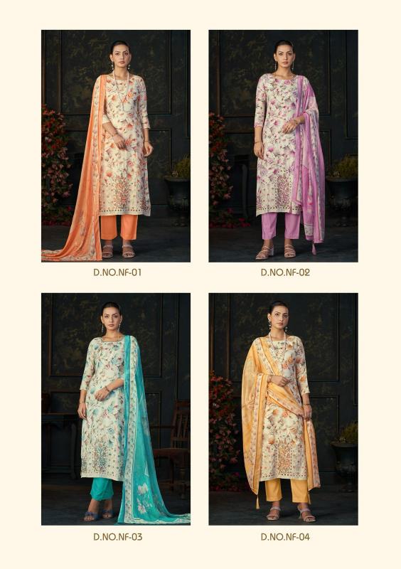 Karva Nilofer catalog salwar kameez material wholesale