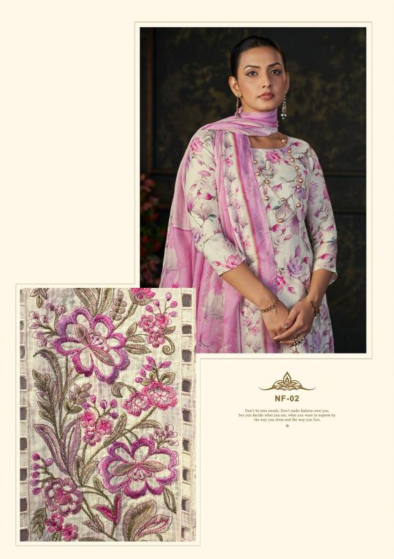 Karva Nilofer catalog salwar kameez material wholesale
