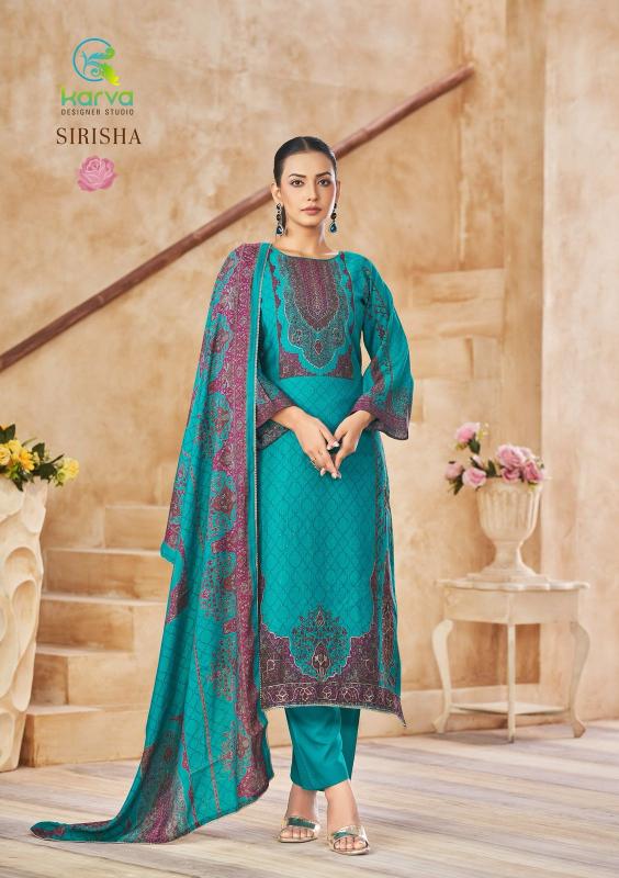 Karva Sirisha catalog patiala salwar kameez wholesale