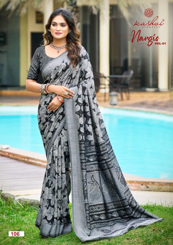 Kashvi Nargis catalog cheapest saree market wholesale in surat