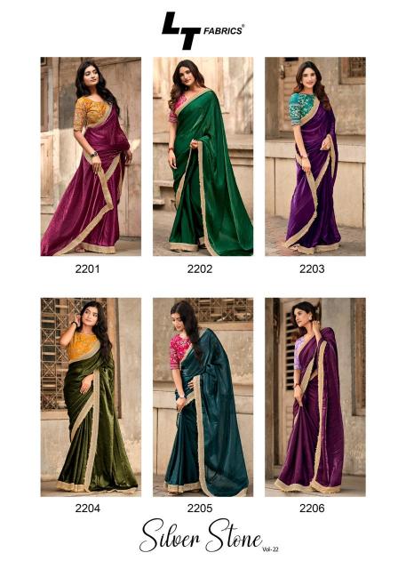 Kashvi Silver Stone Vol 22 Catalog plain sarees wholesale dealers in surat