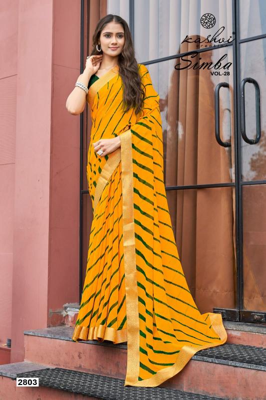 Kashvi Simba Vol 28 catalog surat sarees wholsel branchs in hyd