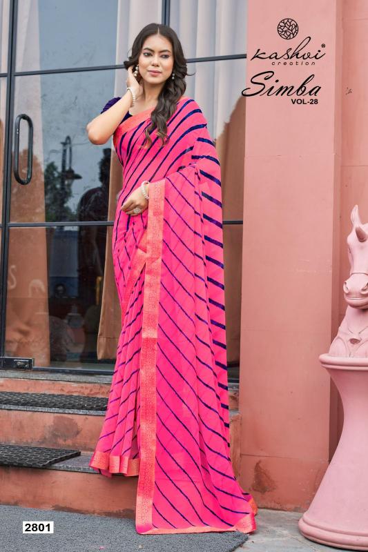 Kashvi Simba Vol 28 catalog surat sarees wholsel branchs in hyd