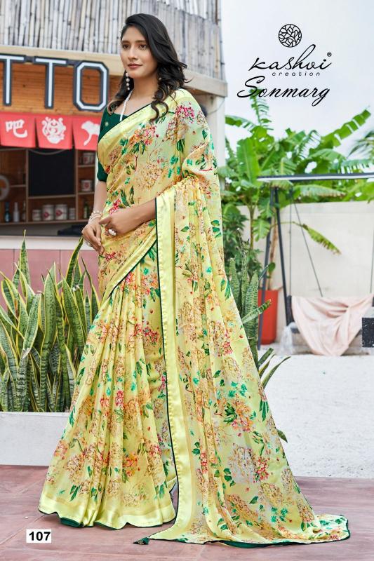 Kashvi Sonmarg catalog indian saree in surat