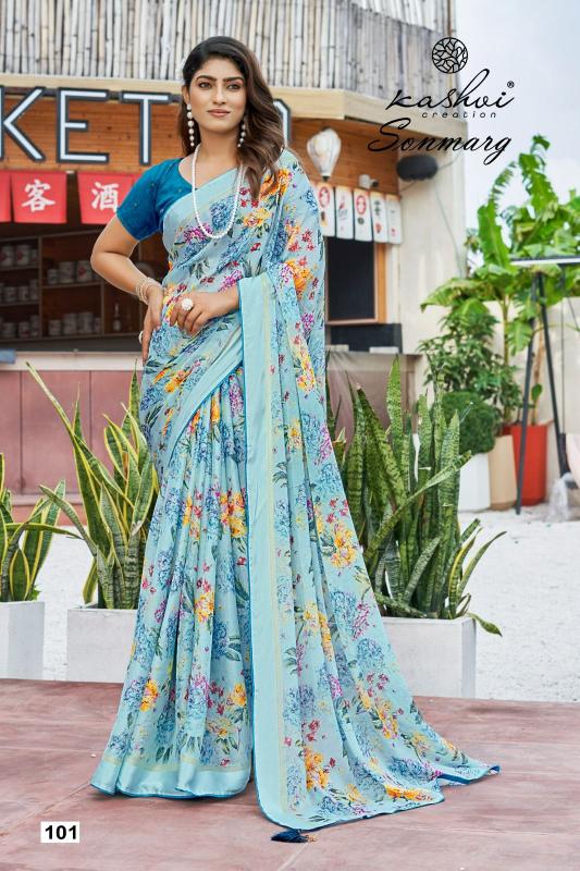 Kashvi Sonmarg catalog indian saree in surat