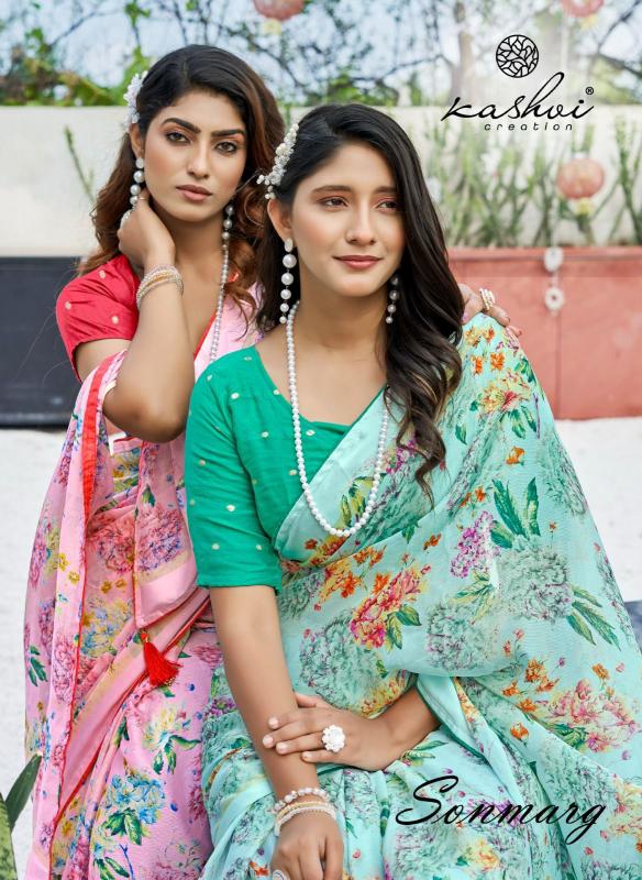 Kashvi Sonmarg catalog indian saree in surat