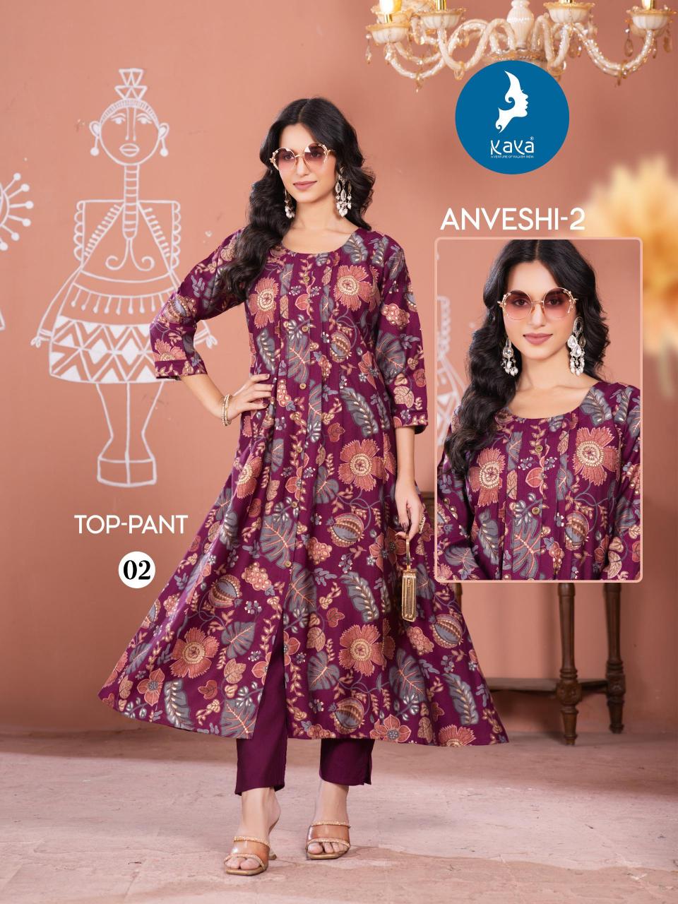 Kaya Anveshi vol 2 catalog online shopping kurtis india