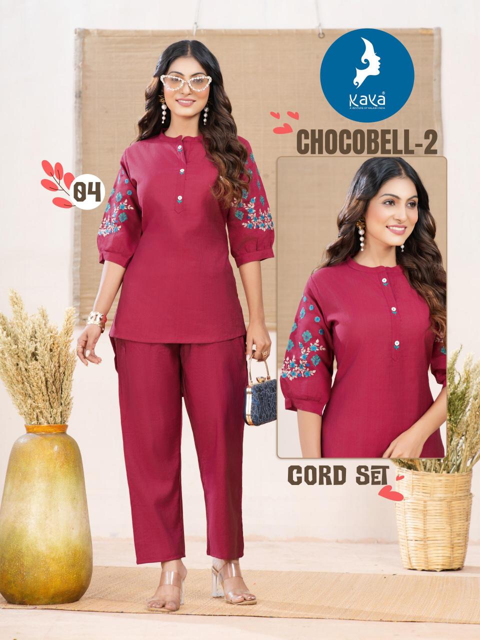 Kaya Chocobell vol 2 catalog co ord sets wholesale delhi