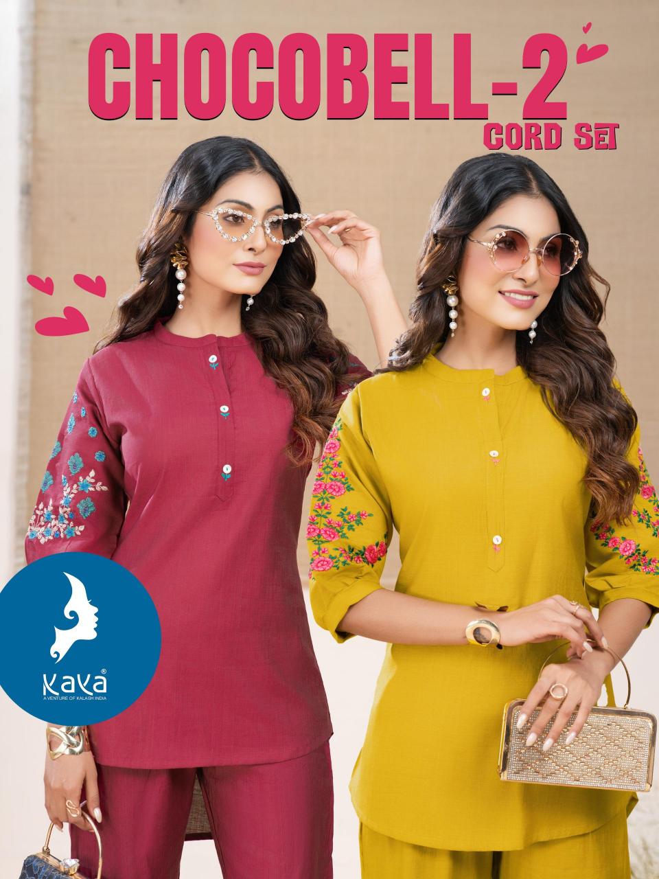 Kaya Chocobell vol 2 catalog co ord sets wholesale delhi