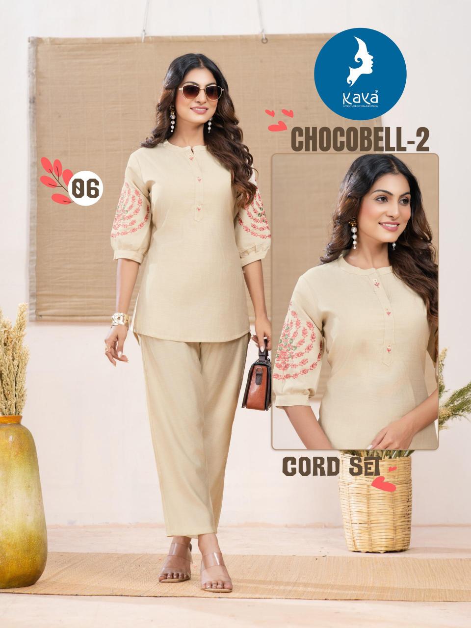 Kaya Chocobell vol 2 catalog co ord sets wholesale delhi