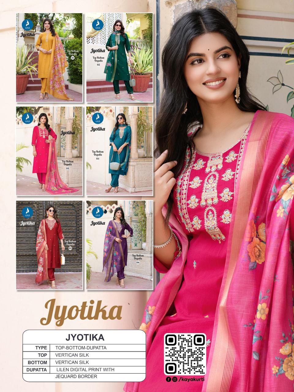 Kaya Jyotika catalog indian ink kurtis