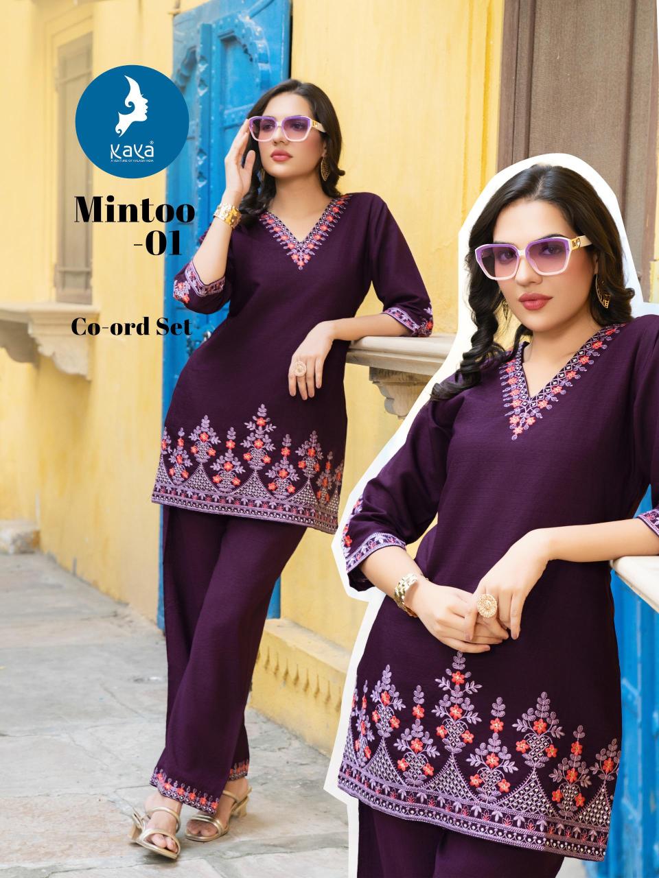 Kaya Mintoo catalog co ord set wholesale in mumbai