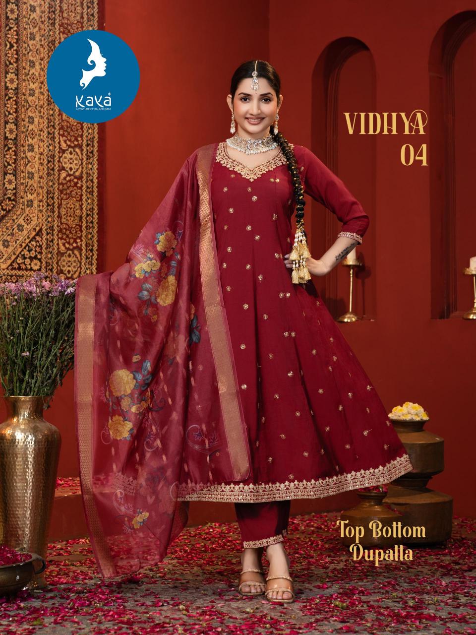 Kaya Vidhya catalog anarkali kurti wholesale catalogue