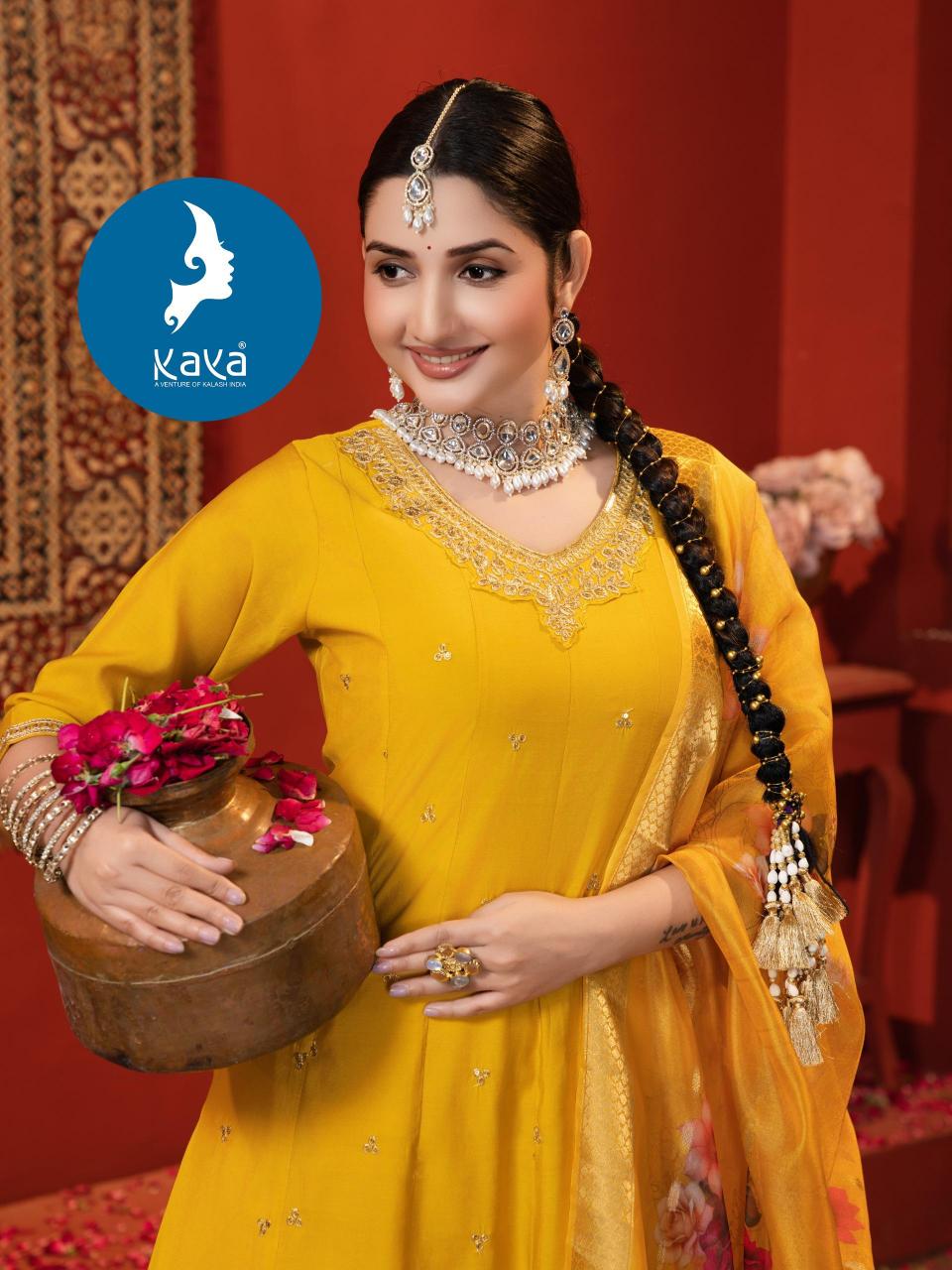 Kaya Vidhya catalog anarkali kurti wholesale catalogue