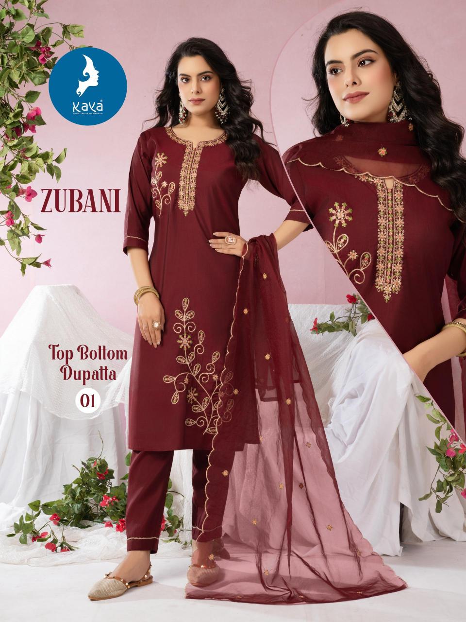 Kaya Zubani catalog best kurti brands in india