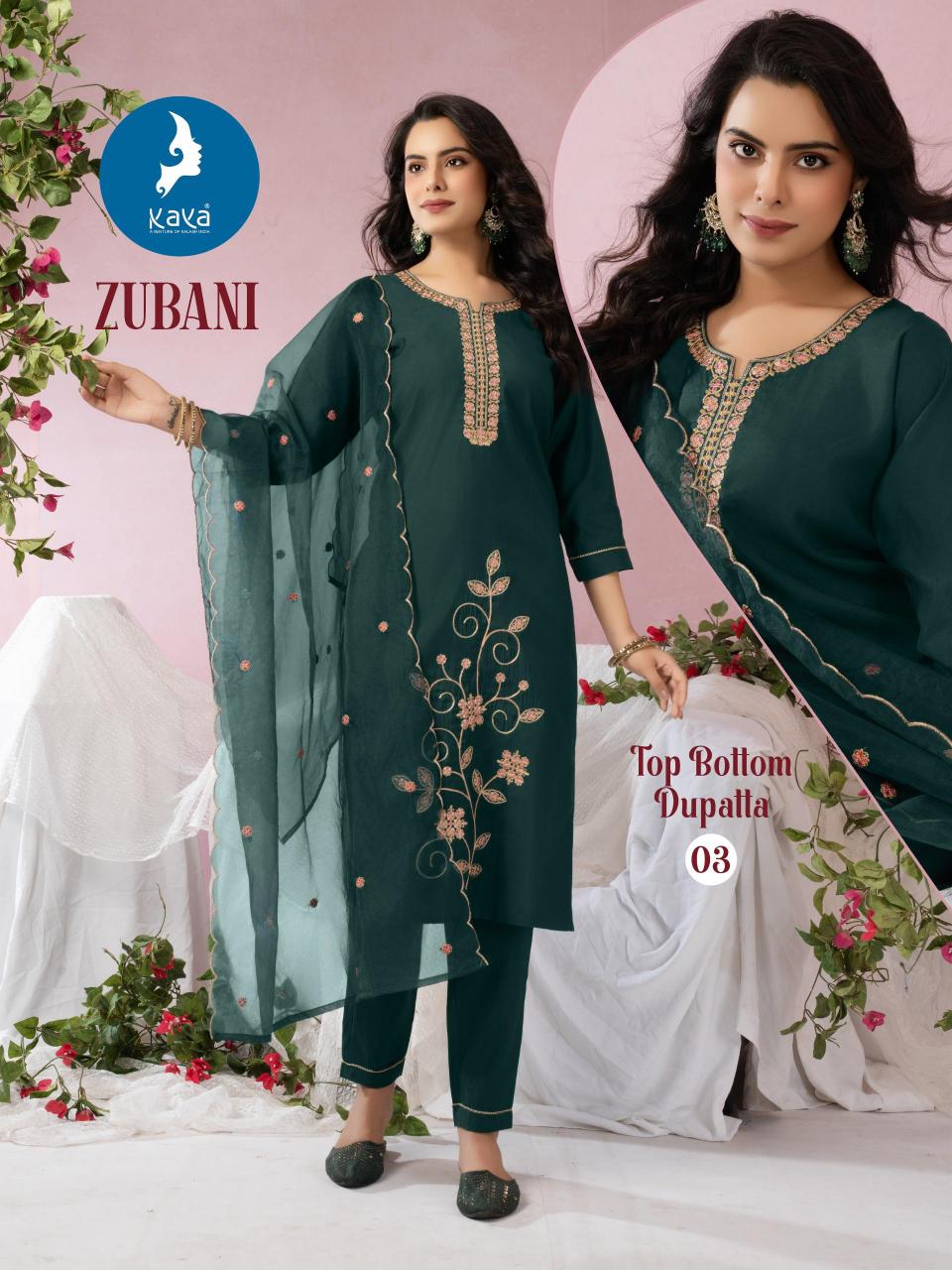 Kaya Zubani catalog best kurti brands in india