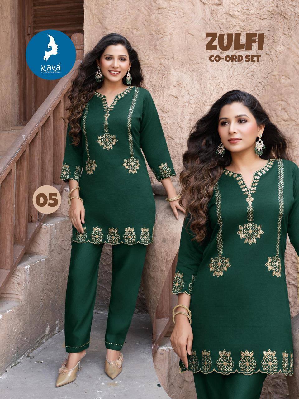 Kaya Zulfi catalog wholesale coord sets