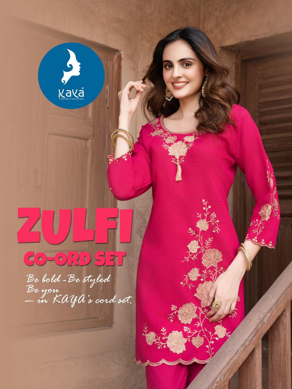 Kaya Zulfi catalog wholesale coord sets
