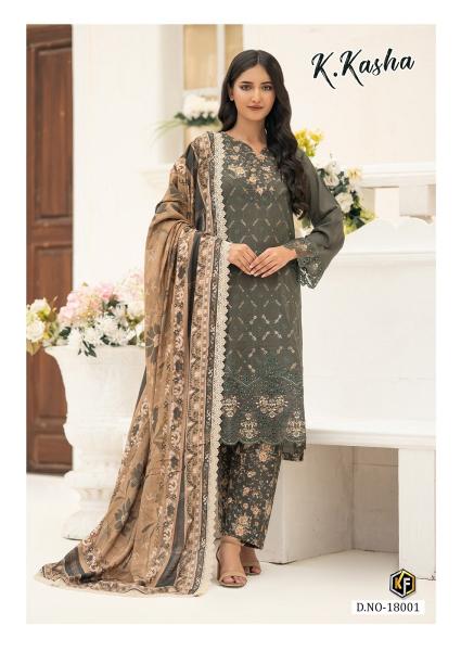 Keval K.Kasha Vol-18 – Karachi Readymade Kurti Pant With Dupatta - Wholesale Catalog