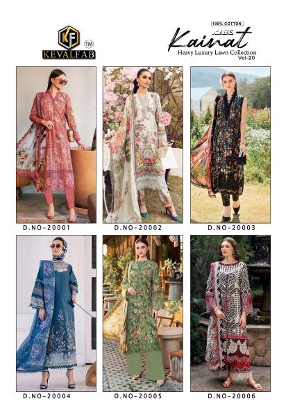 Keval Kainat Vol-20 – Karachi Readymade Kurti Pant With Dupatta - Wholesale Catalog