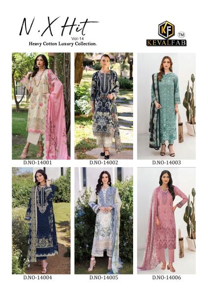 Keval Nx.Hit Vol-14 – Karachi Readymade Kurti Pant With Dupatta - Wholesale Catalog