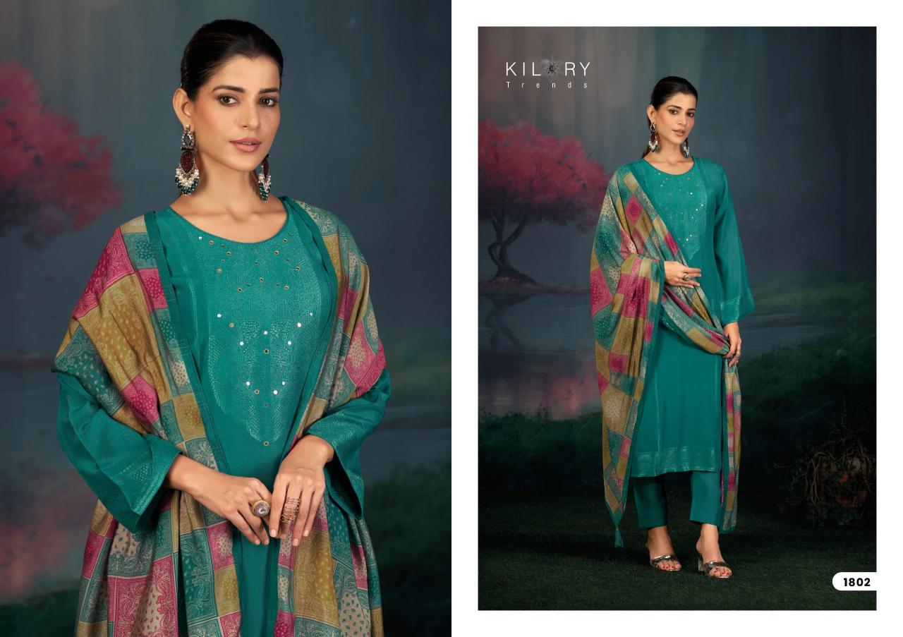 Kilory Festive Show catalog unstitched salwar kameez manufacturers in surat