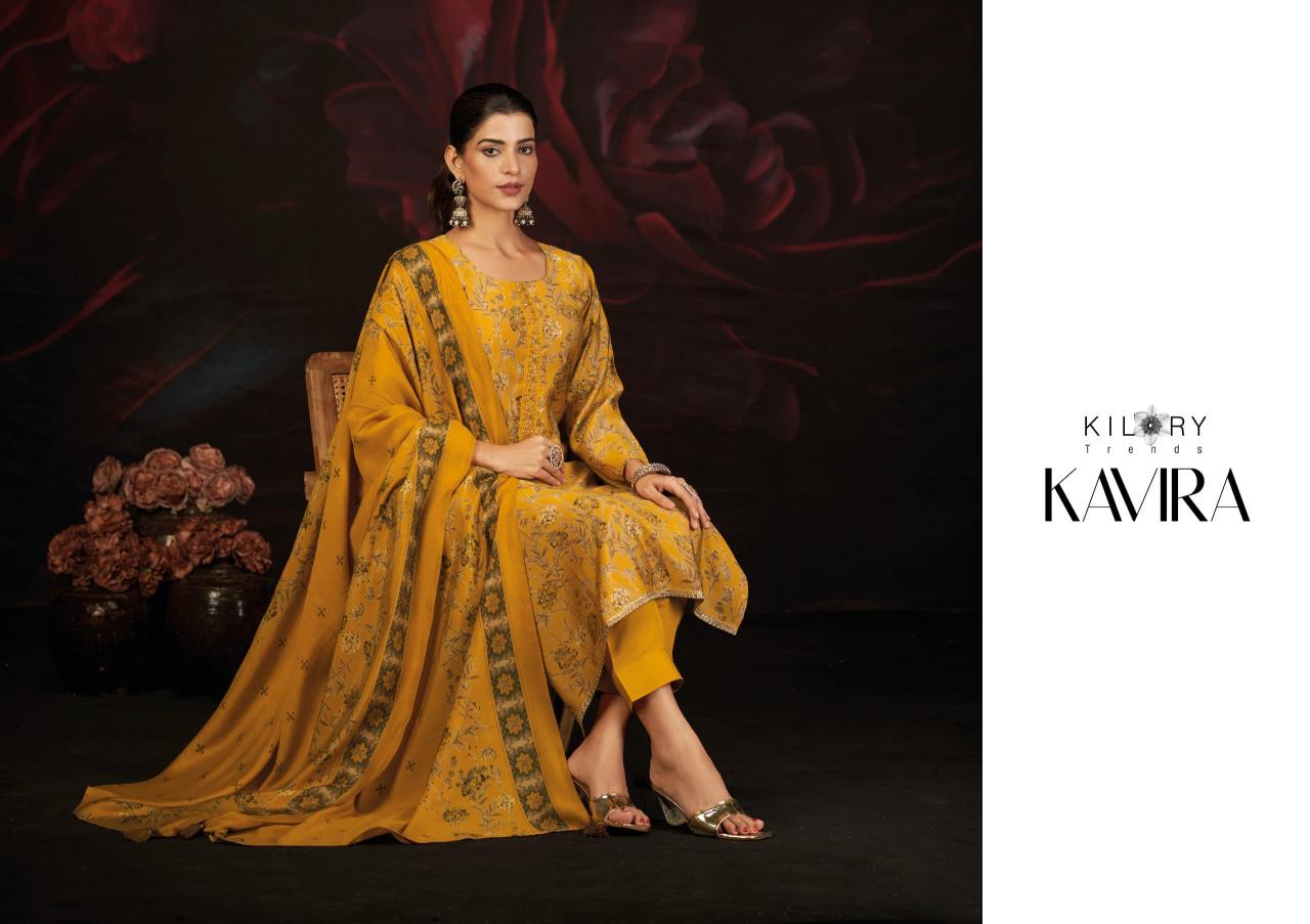 Kilory Kavira catalog wholesale dealers in salwar kameez surat