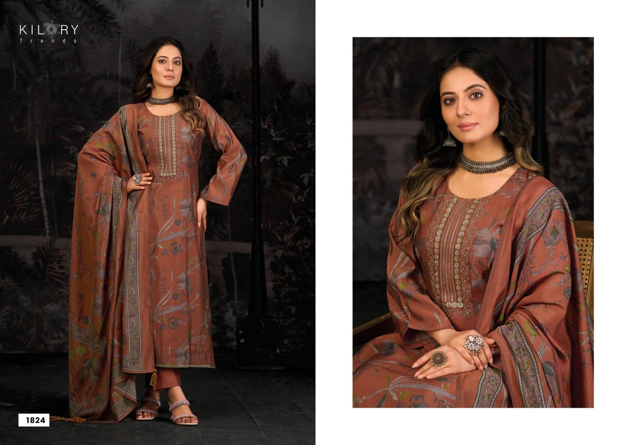 Kilory Oddny vol 2 catalog unstitched salwar kameez wholesalers