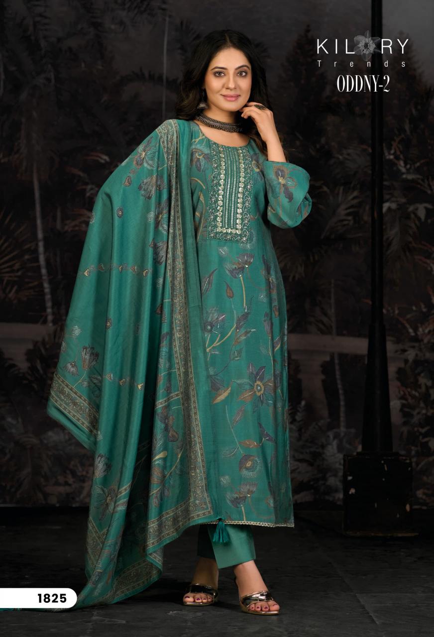 Kilory Oddny vol 2 catalog unstitched salwar kameez wholesalers