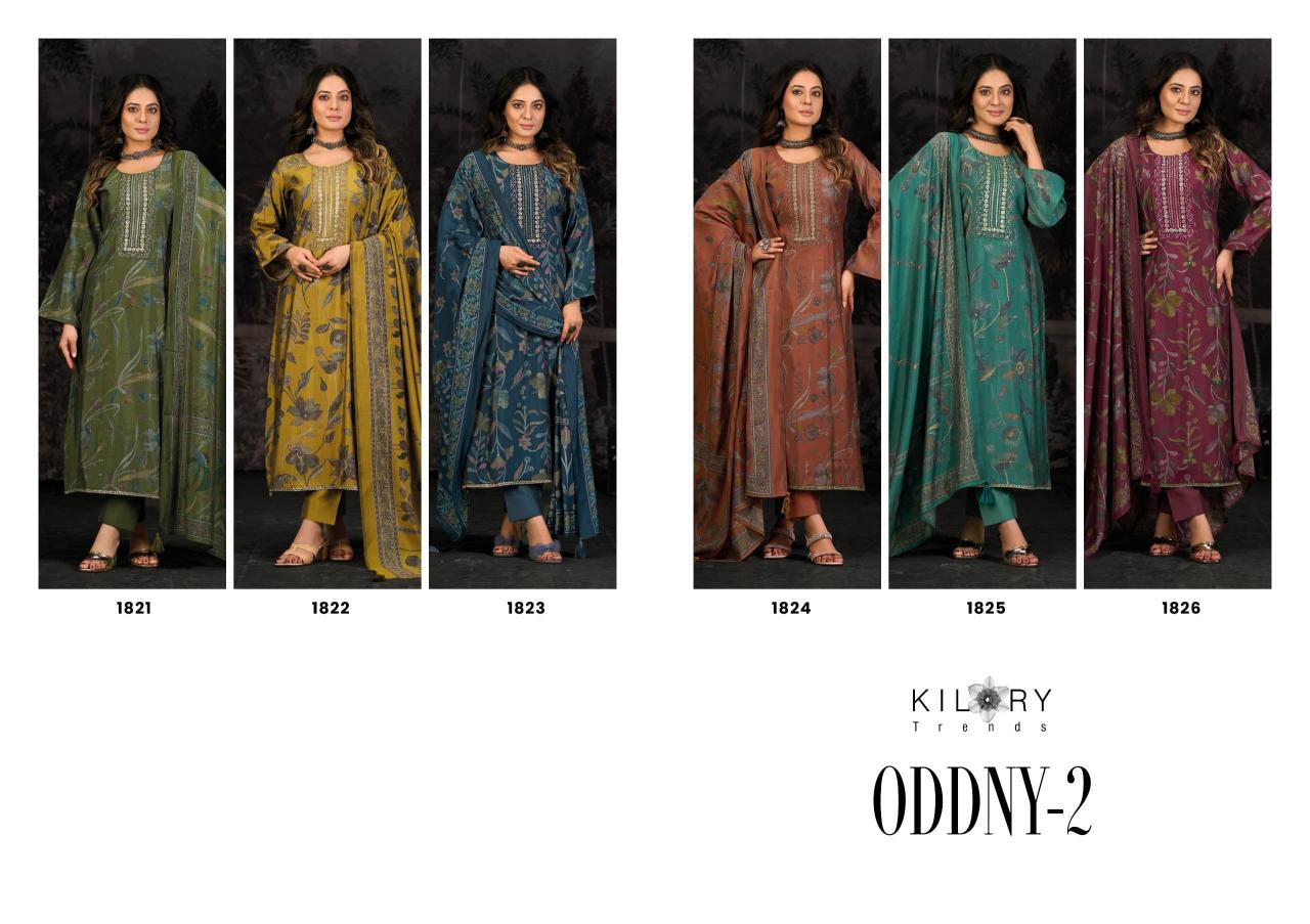 Kilory Oddny vol 2 catalog unstitched salwar kameez wholesalers