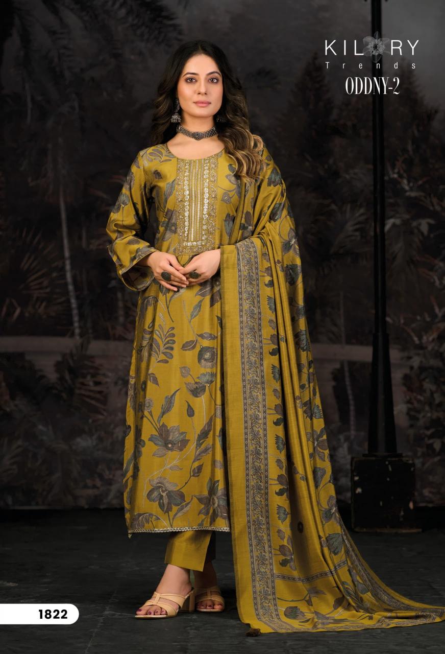 Kilory Oddny vol 2 catalog unstitched salwar kameez wholesalers