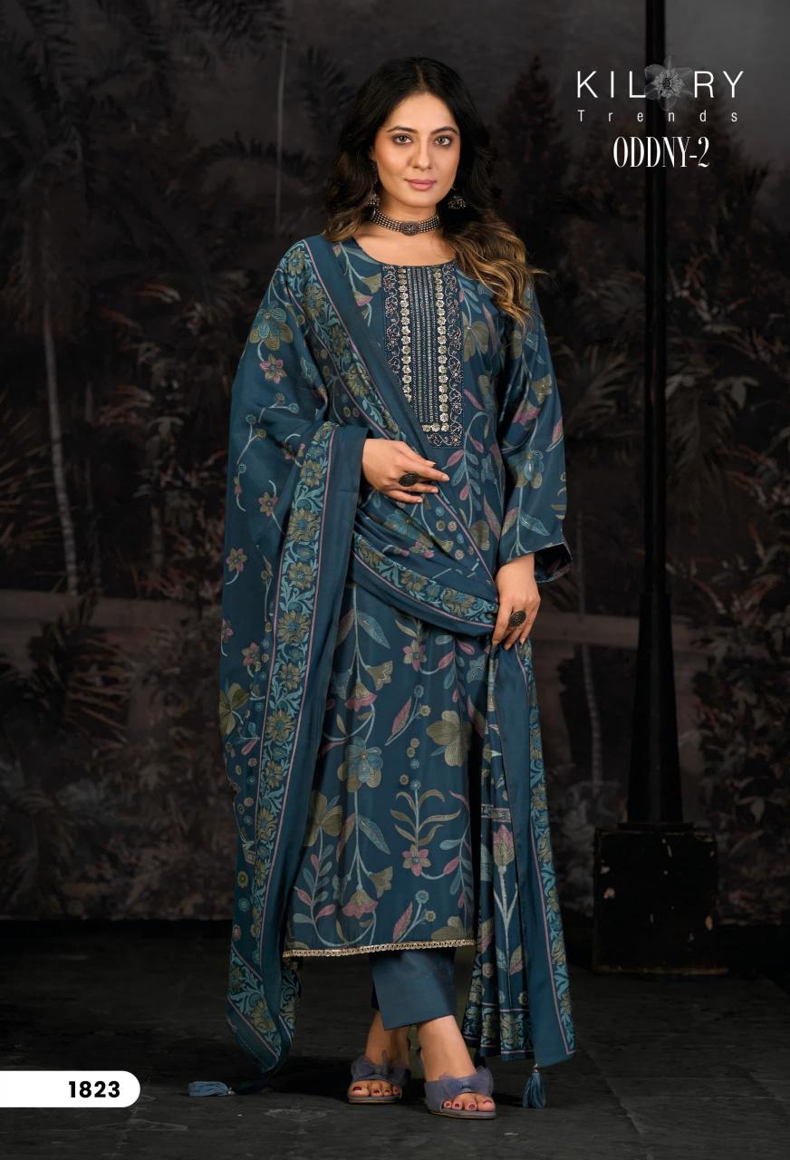 Kilory Oddny vol 2 catalog unstitched salwar kameez wholesalers