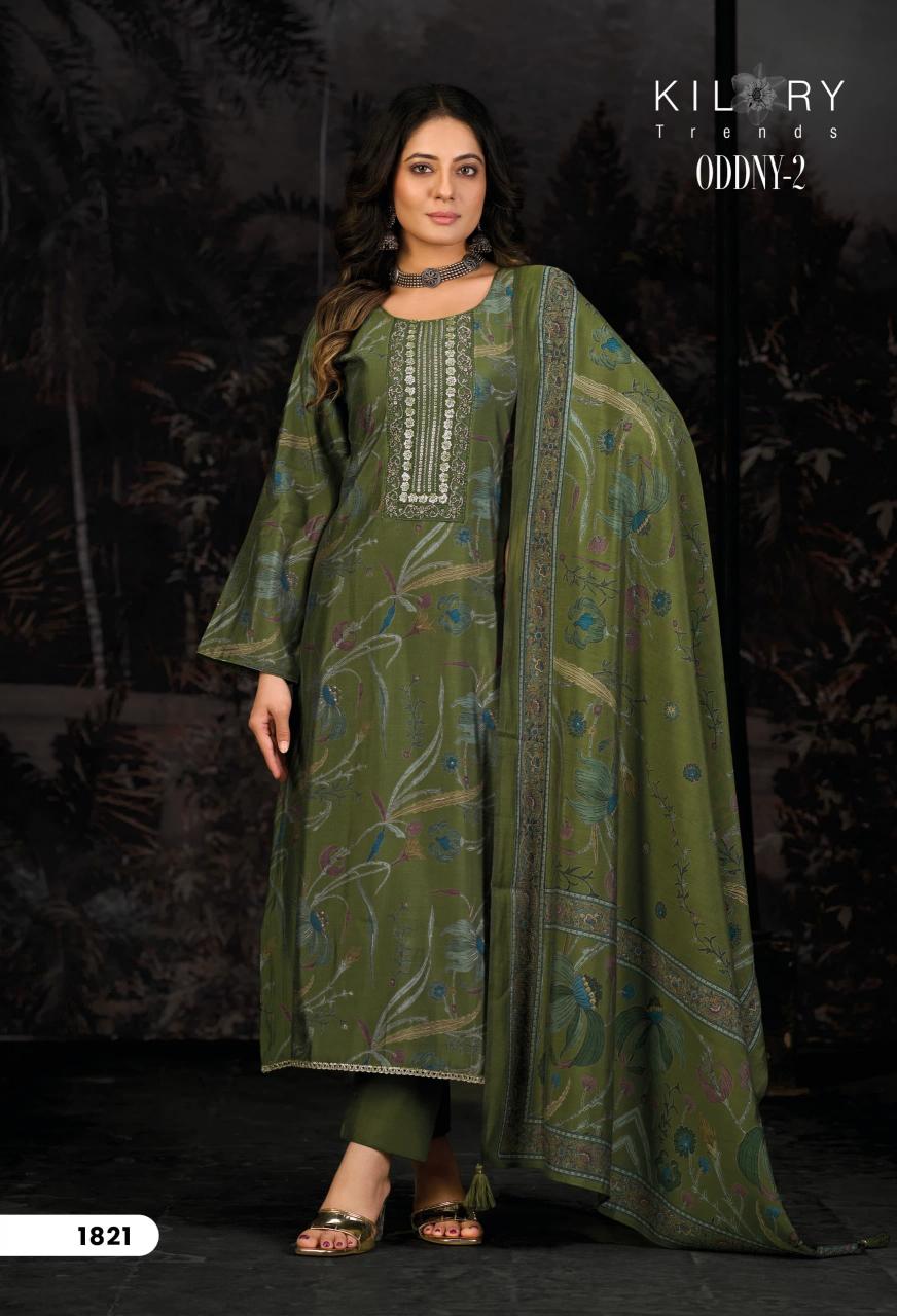 Kilory Oddny vol 2 catalog unstitched salwar kameez wholesalers