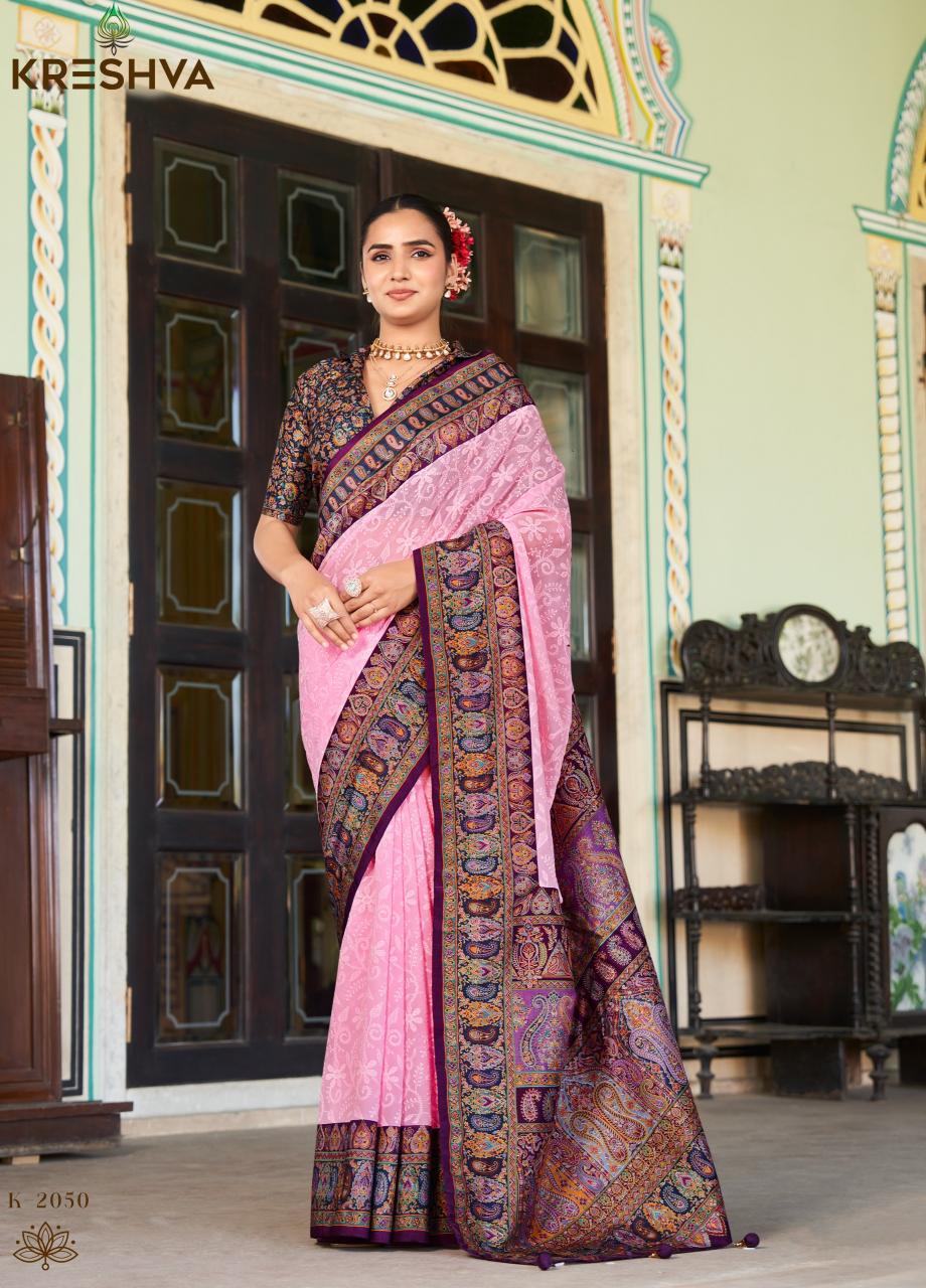 Kreshva Shanti catalog sarees surat turnover