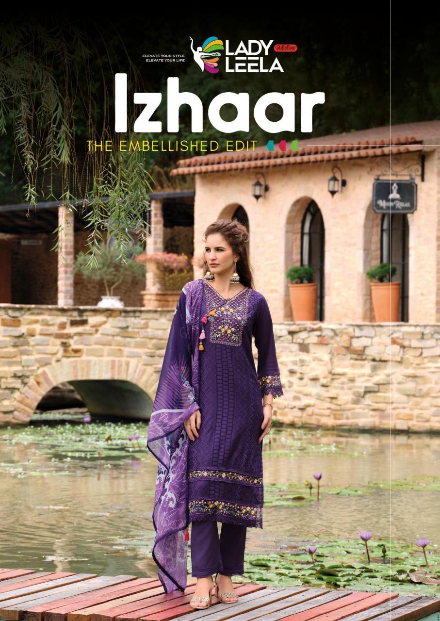 Lady Leela Izhaar catalog best branded kurtis wholesale websites