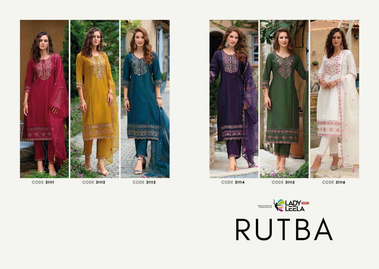 Lady Leela Rutba Catalog kurti sangria india