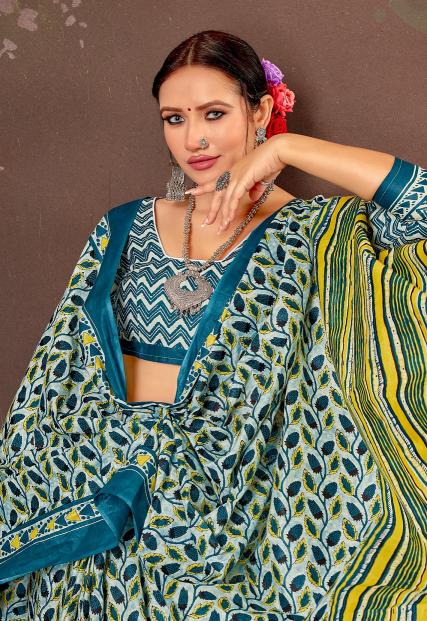 Lakhani Bagru pari Vol-4 – Cotton Saree - Wholesale Catalog