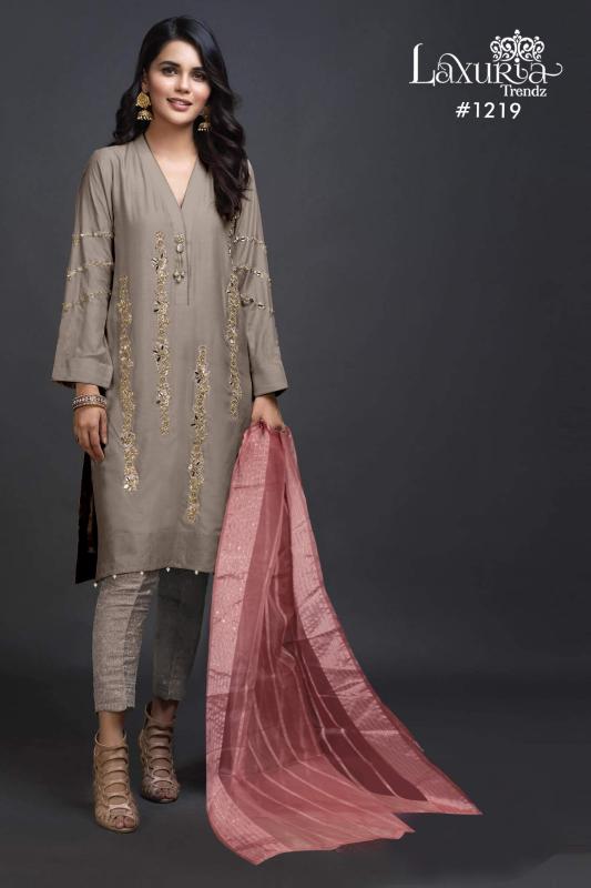 Laxuria Trendz 1219 catalog pakistani readymade suits wholesale