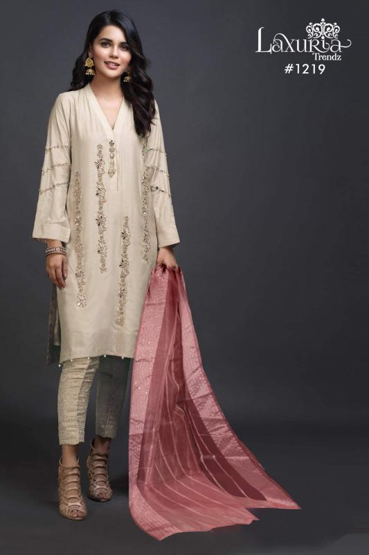 Laxuria Trendz 1219 catalog pakistani readymade suits wholesale