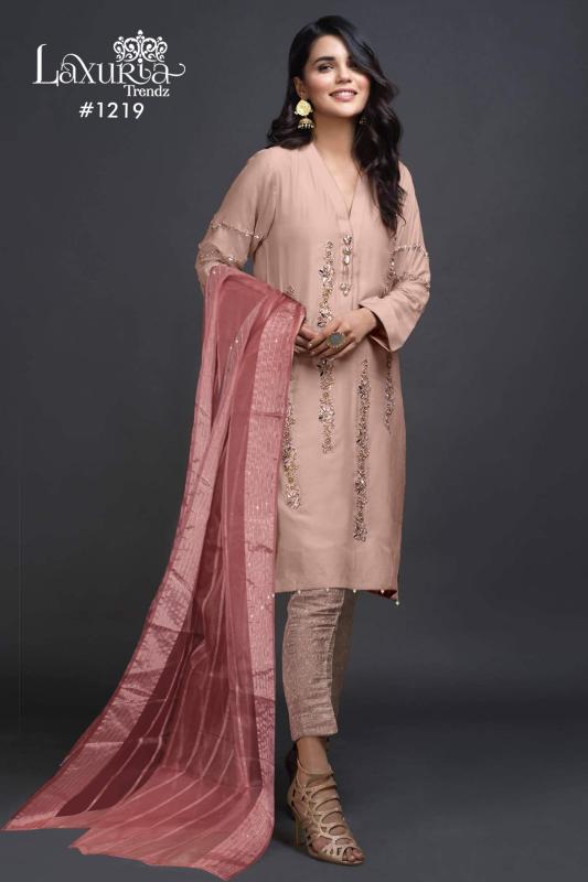Laxuria Trendz 1219 catalog pakistani readymade suits wholesale
