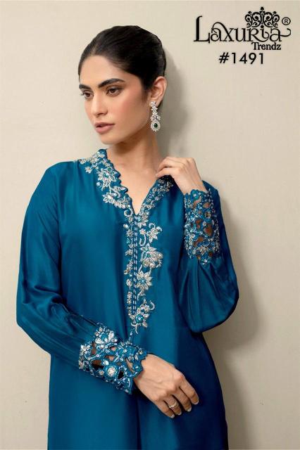 Laxuria Trendz 1491 catalog pakistani designer suits wholesale in india